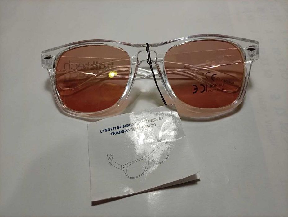 НОВІ Сонячні окуляри Bradley прозорі із поляризацією UV400