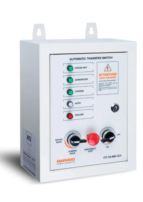 ATS 15-400 GDA DAEWOO - Moduł automatyki do agregatów SZR. NOWY