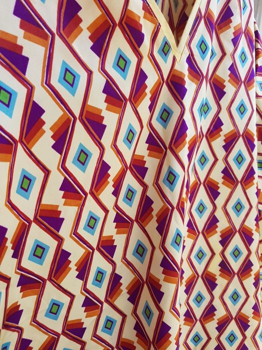 Пляжная туника платье халат большой размер