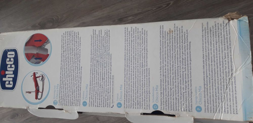 Espreguiçadeira Chicco MIA