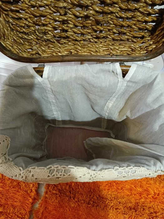 Straw Basket with Lining64585706354561122