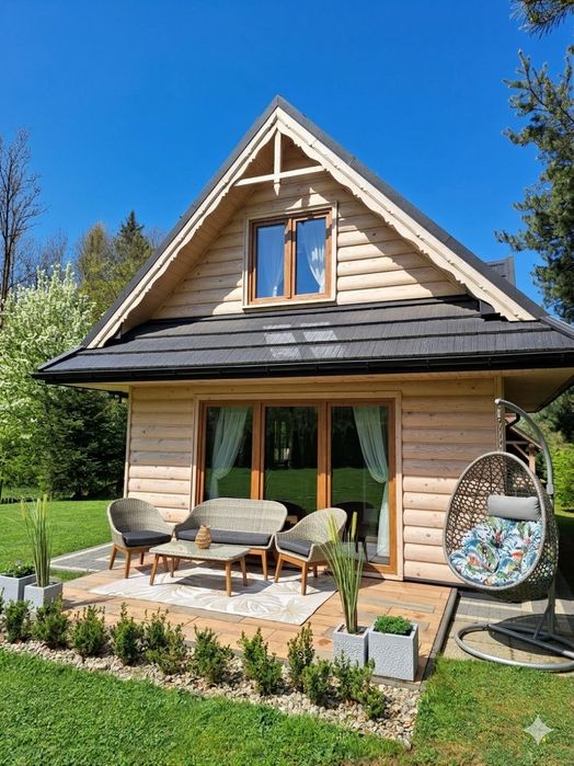 WOLNY Luksusowy Domek w górach BALIA jacuzzi SAUNA kominek góralski