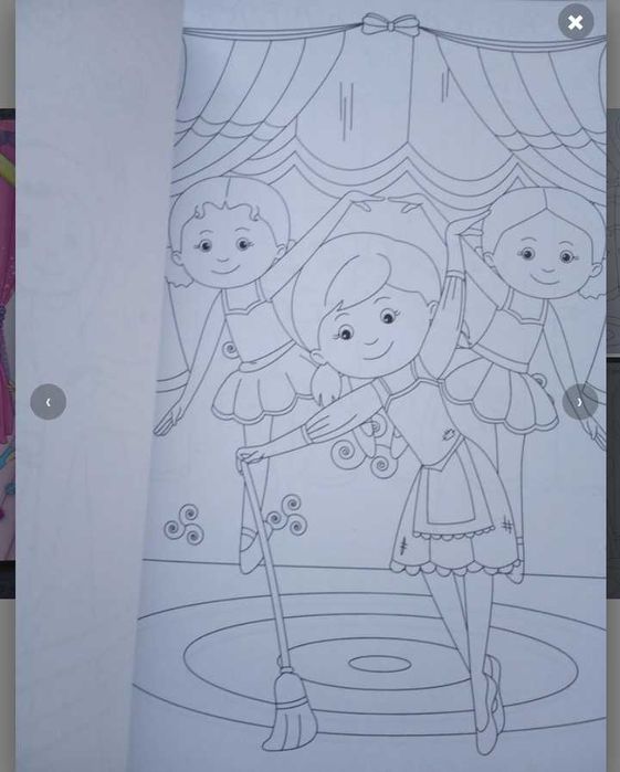 Kolorowanka baleriny 32 kartki