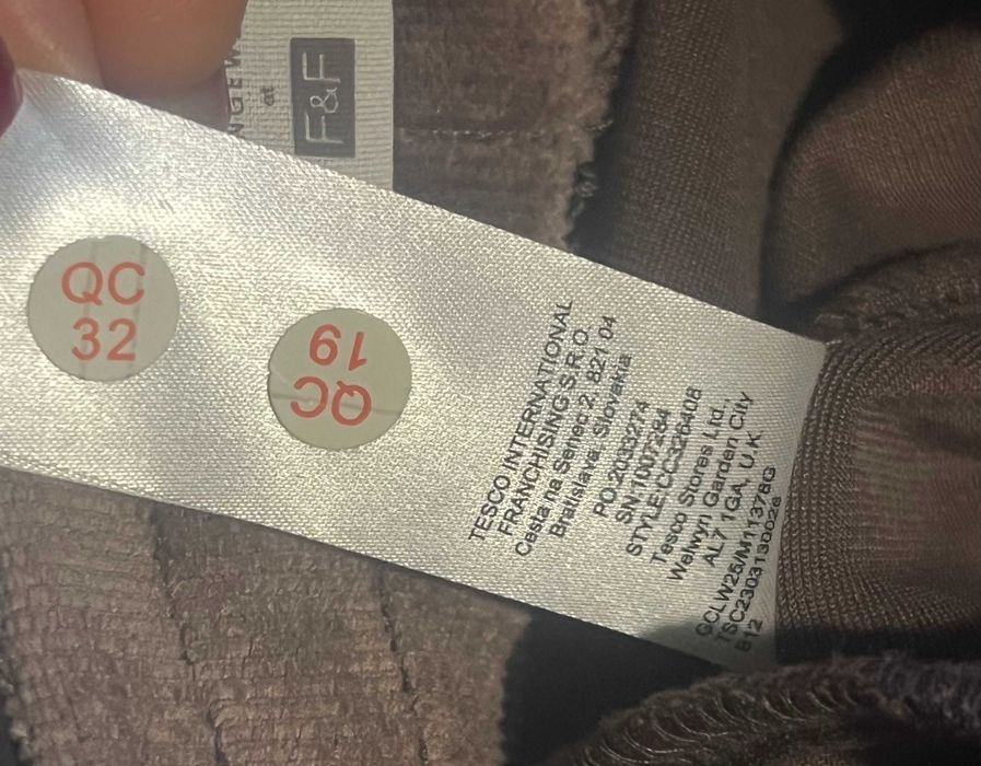 Чудовий велюровий костюм від F&F Англія p.M/L