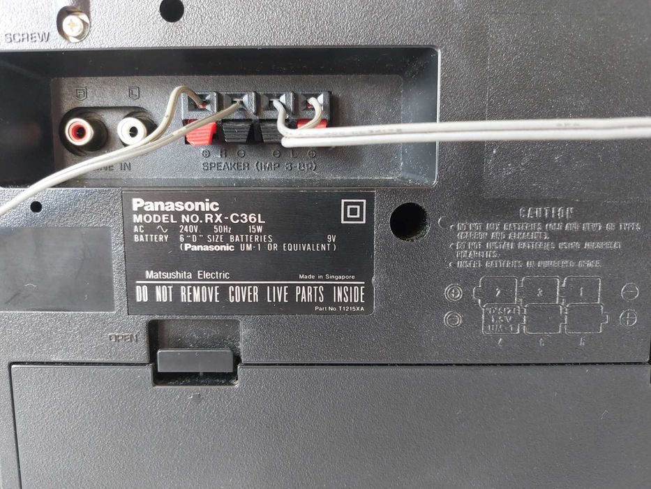 Radiomagnetofon Panasonic Matsushita National RX C36L RX-C36L Kaseciak