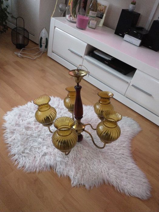 Lampa-antyk- szklana