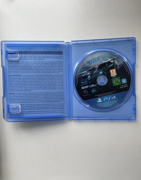 Диск на ps4 Need for Speed