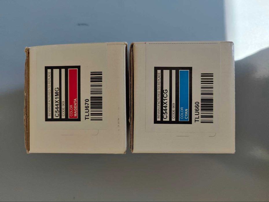 Тонер картридж C544X1MG та C544X1CG для лазерного прінтера Lexmark