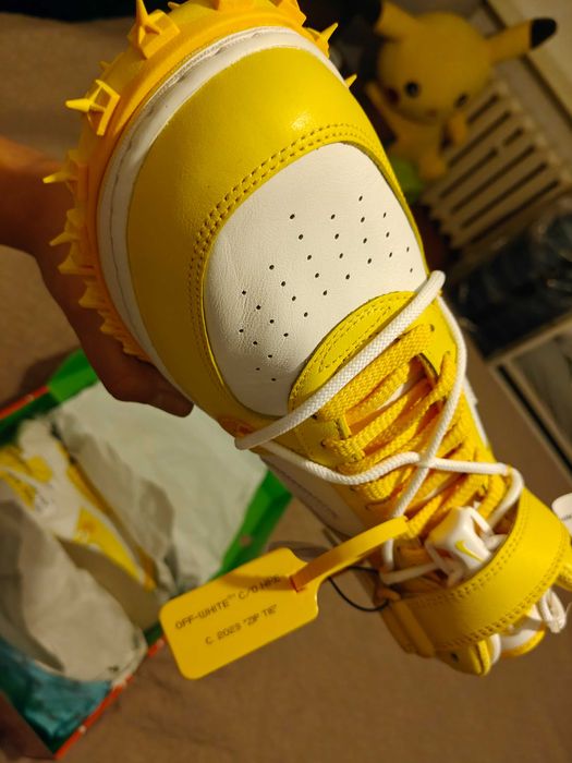 Buty Nike x Off White Varsity Maize r.44 Nowe! Okazja!
