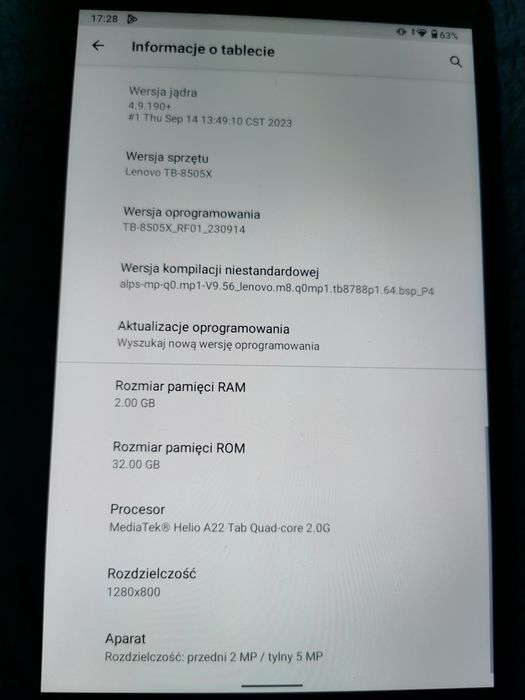 Lenovo Tab M8 / SIM