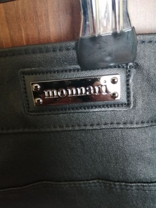 Spodnie "ala skórzane", 46 lub 44Monnari. Woskowane. Satynowy połysk.