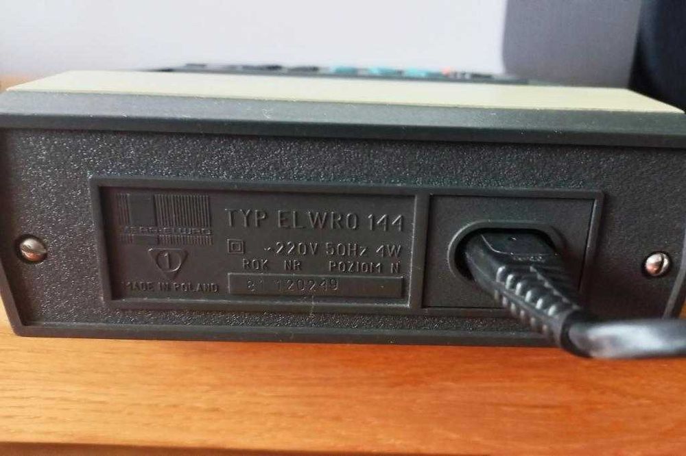.: ELWRO 144 - maszyna licząca, kalkulator :.