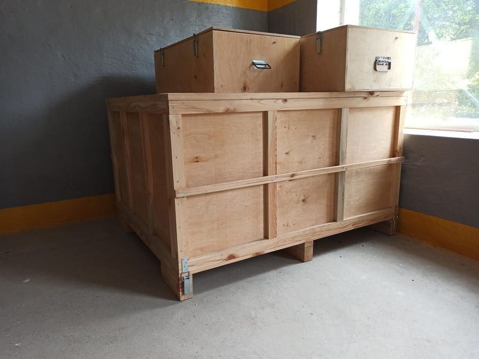 Тара та дерева фанеры Ящики Деревянные Упаковка Пакування Коробки