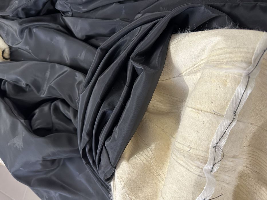 Рр 48. Норковая шуба’ манто белая крестовка’. MANAKAS