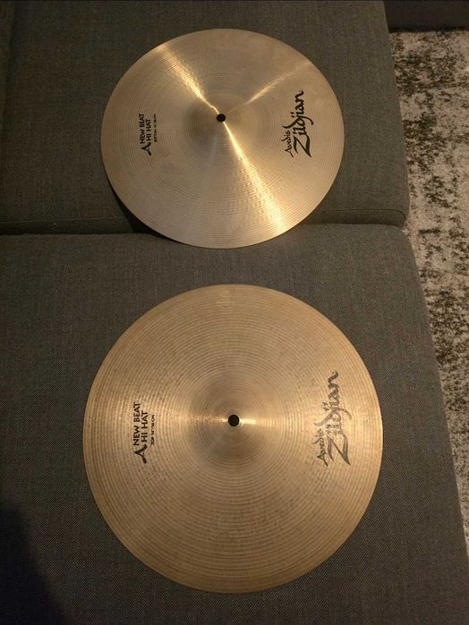 Pratos choque Zildjian New Beat 14'