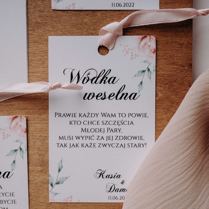 Zawieszki na alkohol - Piwonia LOVE