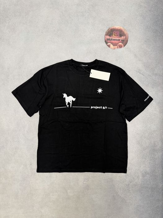 футболка Project gr  Definetly horse tee protocol index balenciaga vetements acne studios
