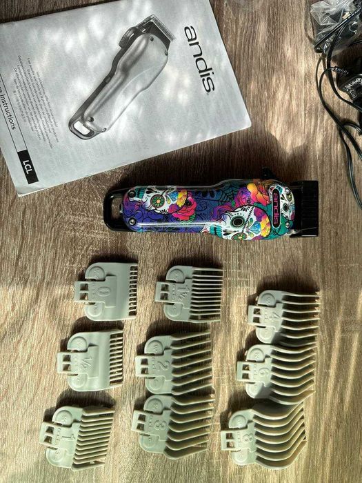 Машинка для стрижки волосся Andis CORDLESS USPRO LI SUGAR SKULL