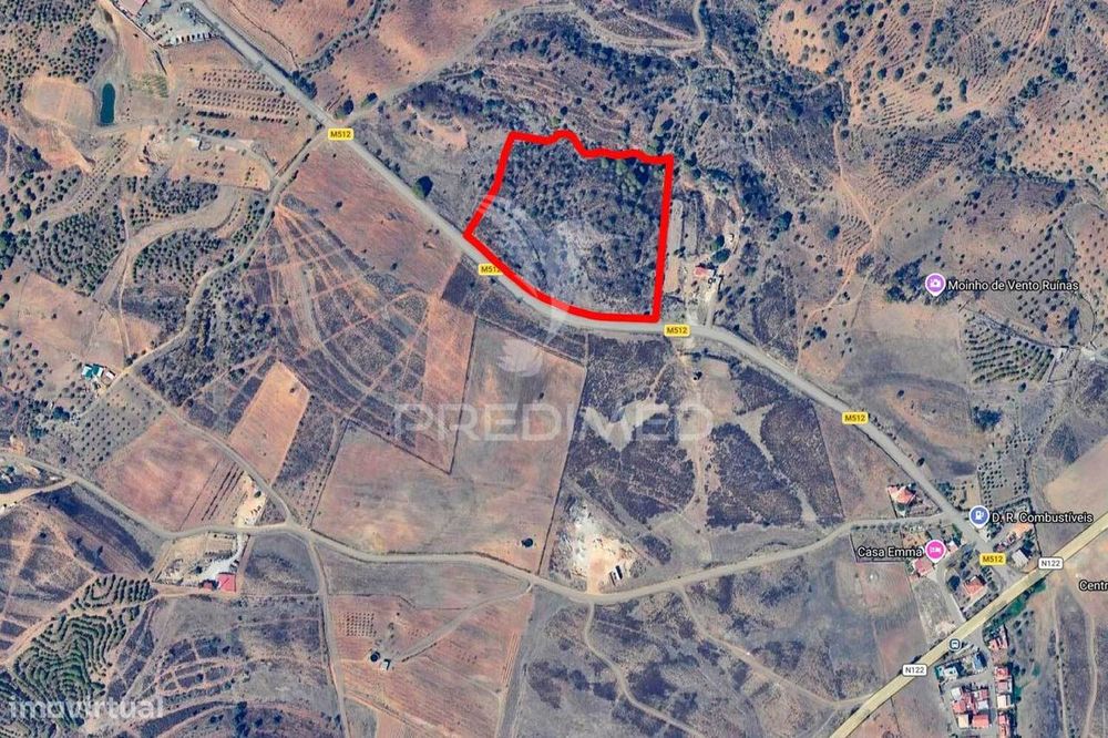 Terreno rústico com 3,43ha no Azinhal — Azinhal, Faro