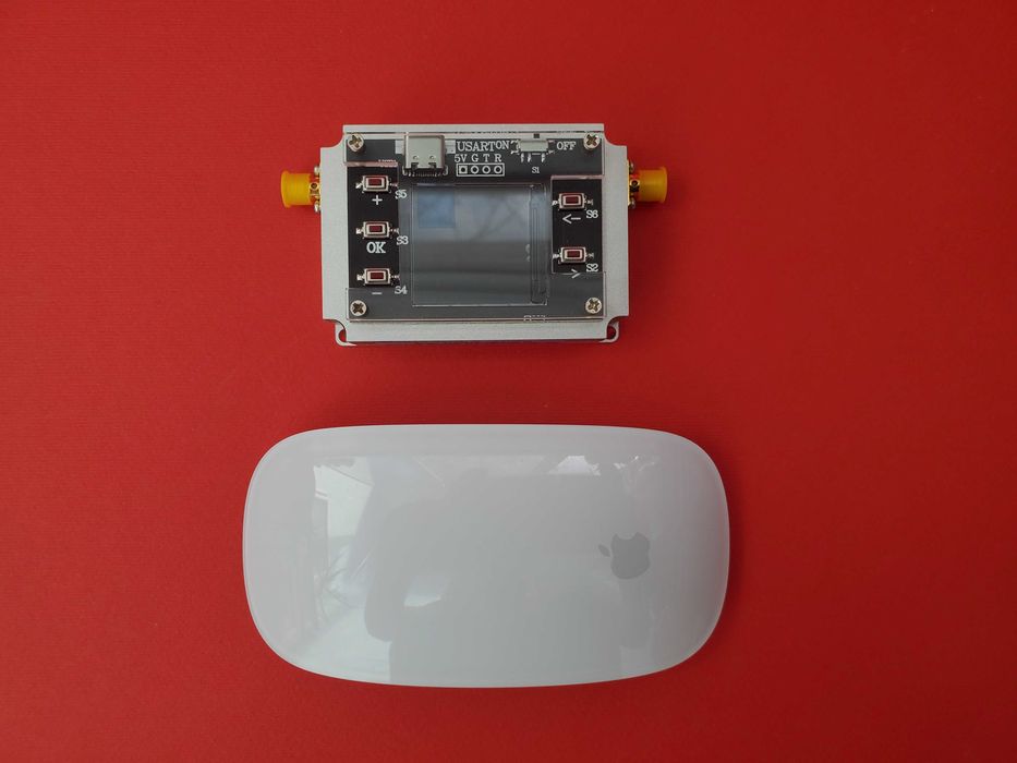 Цифровой программируемый аттенюатор DC:8GHz; 90dB; шаг: 0.25dB