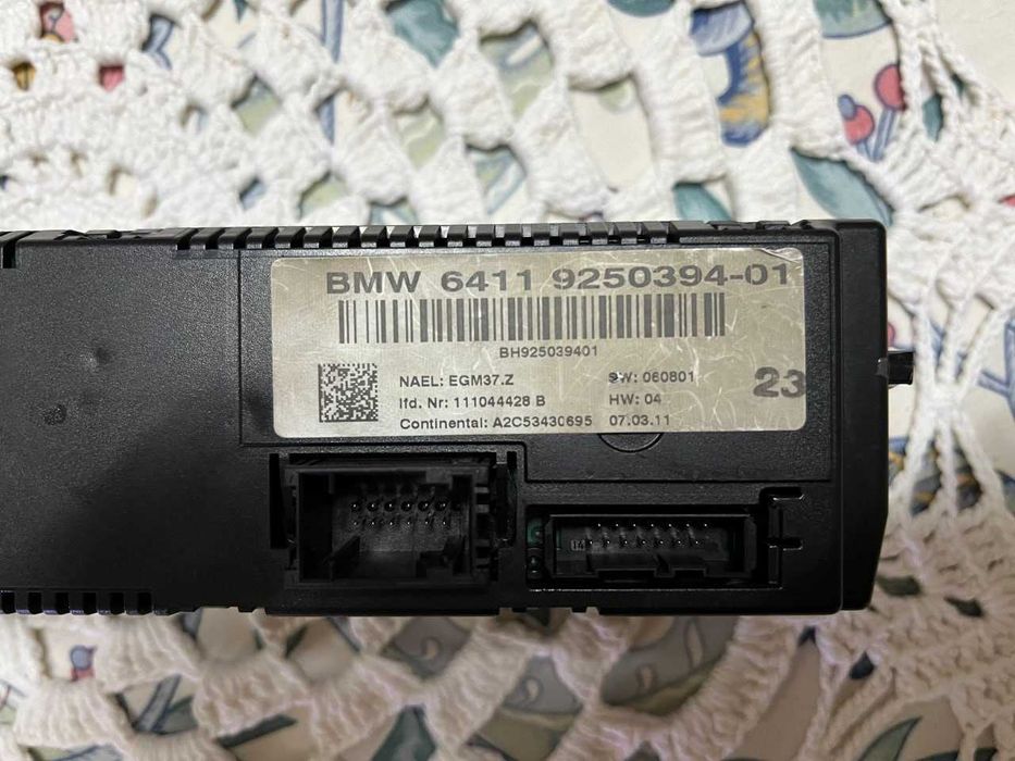 Módulo de Controlo Climático BMW Usado - Em Bom Estado