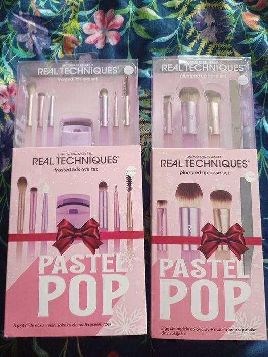 Pędzle real techniques zestaw komplet