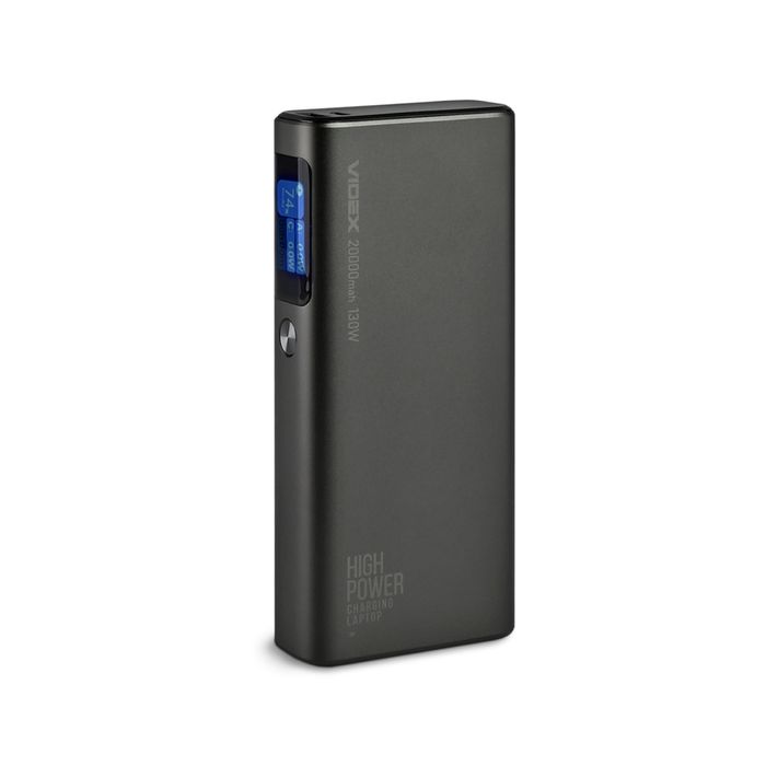 Повербанк 20000mAh VIDEX VPB-323 130W PD100W + Display