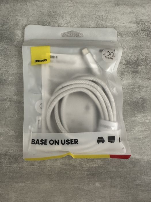 Кабель Baseus 200см(2м) | 100W | type C