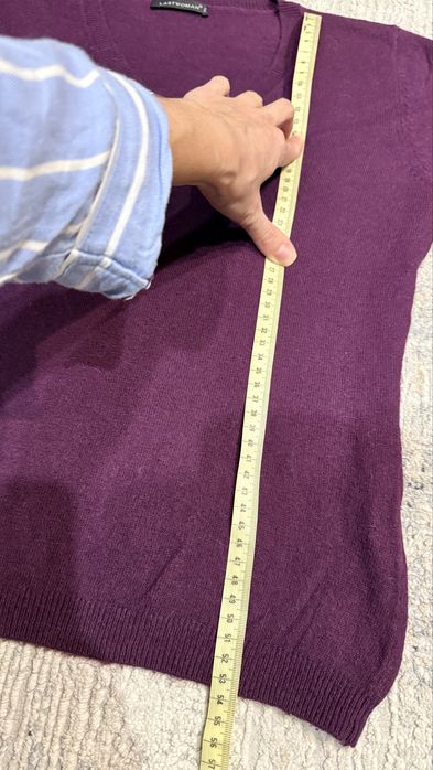 Джемпер, трикотаж з v-подібним вирізом last woman s