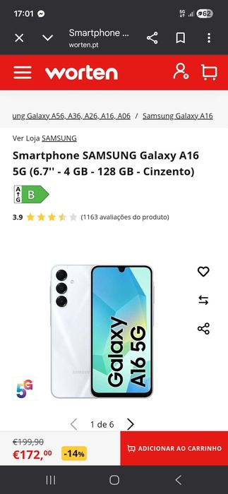 Samsung A16 128gb