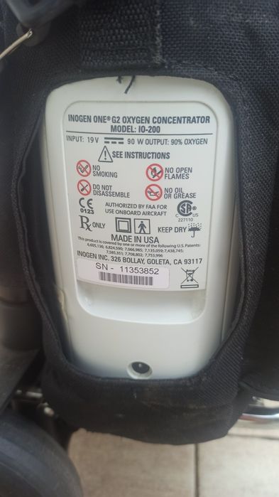 Koncentrator tlenu Inogen One G2