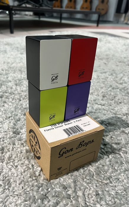 Gon Bops Mini Cajon Shakery Fiesta Colour