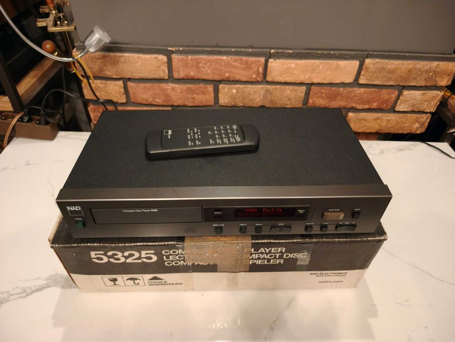 NAD 5325 ! Unikatowy odtwarzacz CD ! TOP stan ! Org karton i pilot