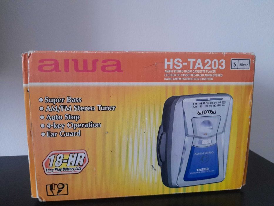 Lietor de cassetes AIWA (estado novo)