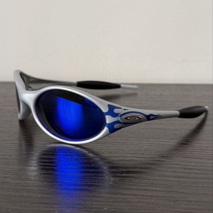 Окуляри Oakley eye jacket flames