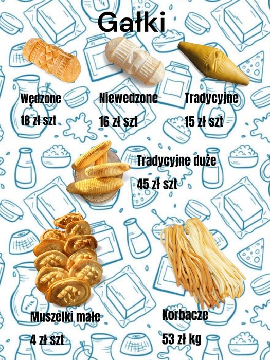 Świeże oscypki Góralskie