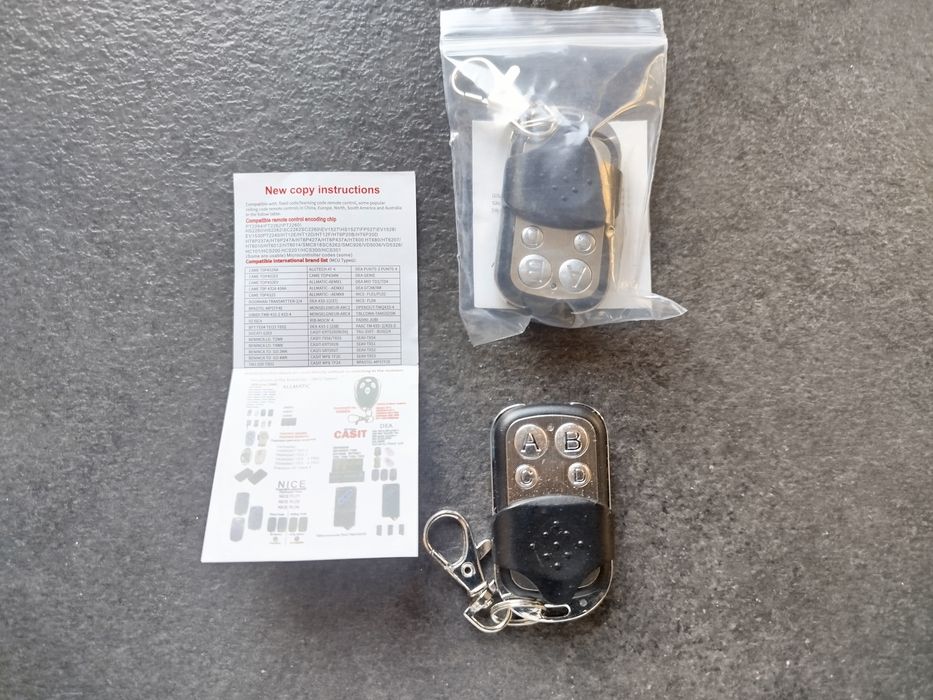 3 x pilot do bramy samokopiujący 433mhz