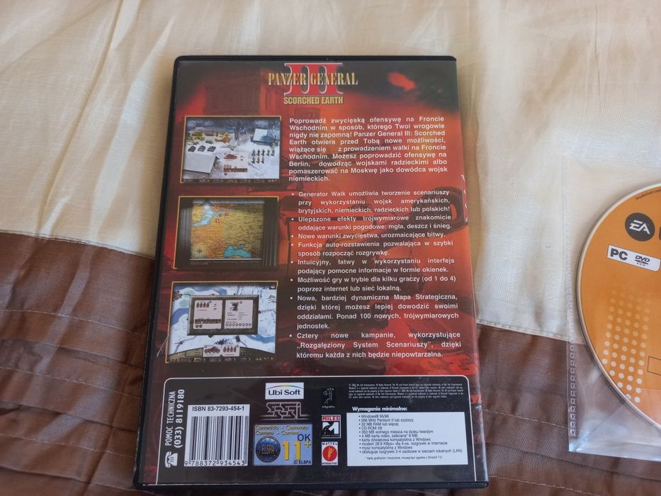 Panzer general III scorched earth - oryginalna gra na PC