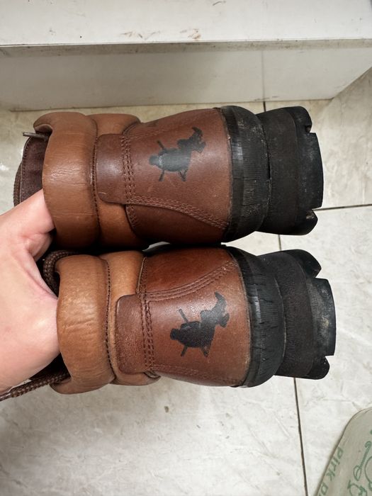 Шкіряні чоловічі чоботи,трекінгові ботінки,Англія A.Wainwright  Boots UK 11 EUR 45