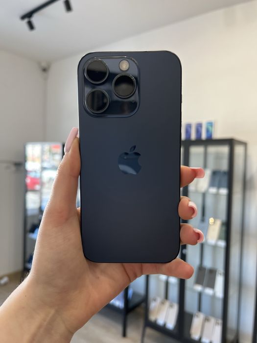 Telefon iPhone 15 PRO 128GB Niebieski Apple Gwarancja iTrade