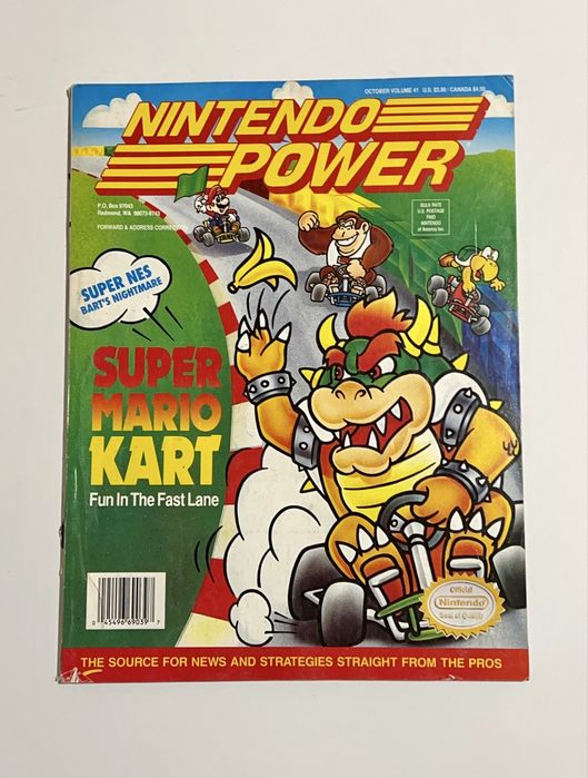 Ретро игровые Журналы Nintendo Power конца 80х начало 90х гг