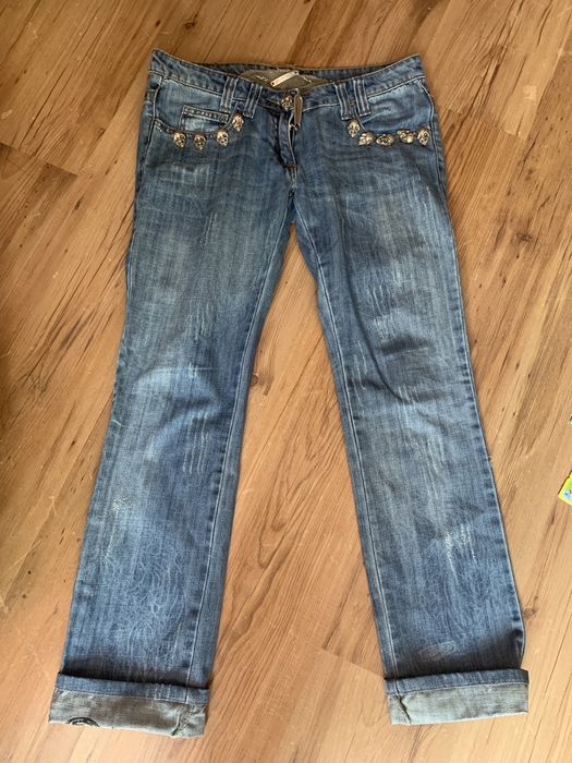 Spodnie Philipp Plein 28 handmade edycja limitowana