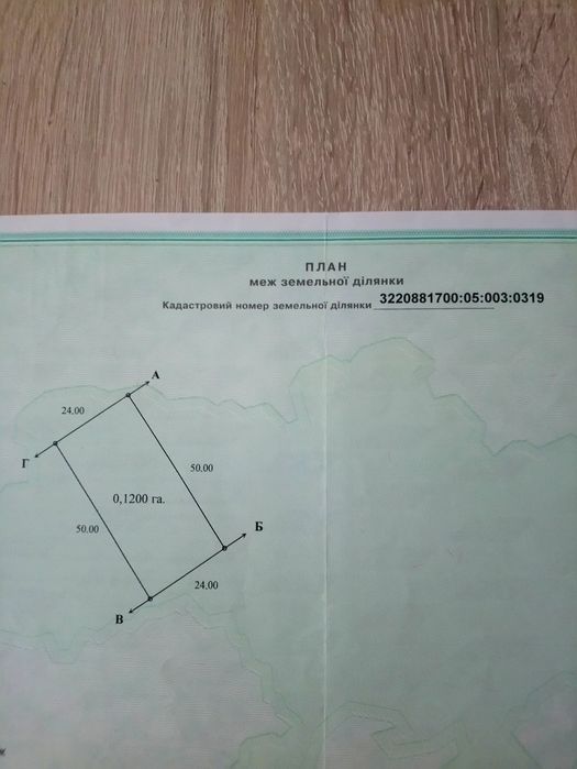 Ділянка на березі річки під Києвом