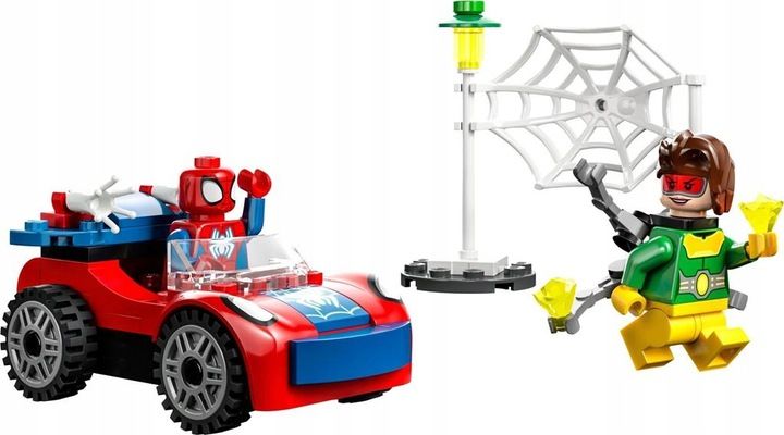 Klocki Lego Super Heroes Marvel 10789 Samochód Spidermana Doc Ock + To