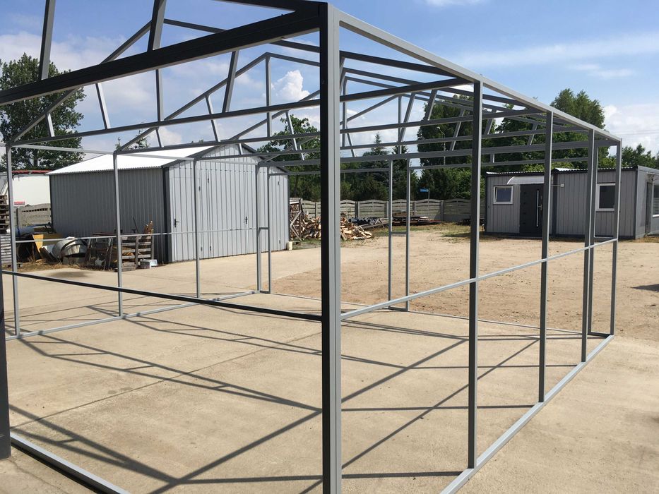 Konstrukcja stalowa garaż