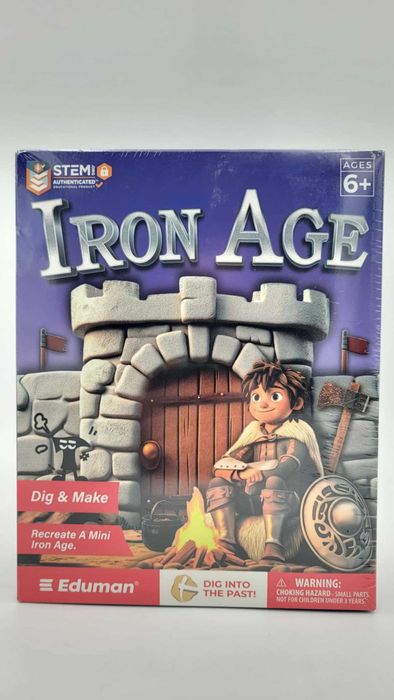 Zestaw Kreatywny STEM "IRON AGE Dig & Make"  Odtwórz Mini Epokę Żelaza