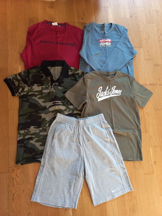 Пакет одягу на підлітка, шорти, футболки, лонги