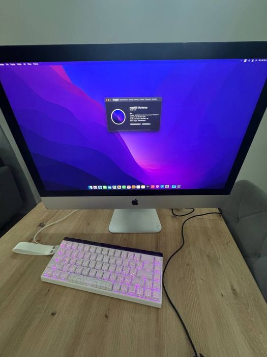 Apple iMac 27" Retina 5K (Late 2015) / i5 3.2 GHz / 16GB RAM / 1TB / R9 M380