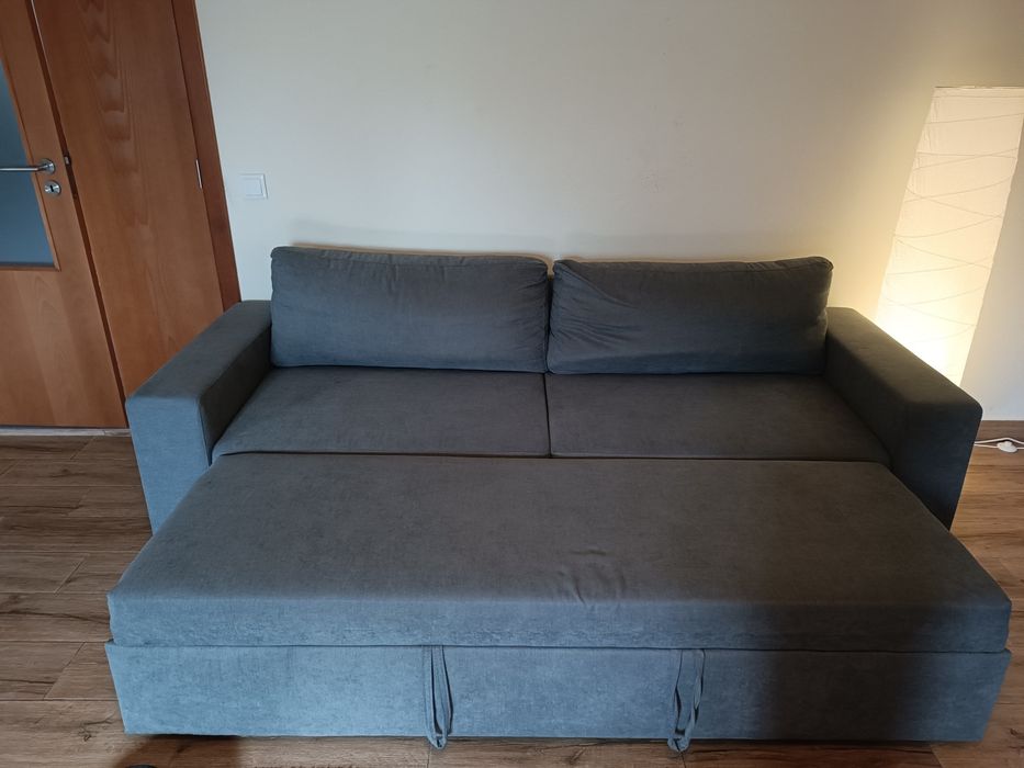 Sofá-Cama Confortável e Pouco Usado (Feira dos Sofás)
