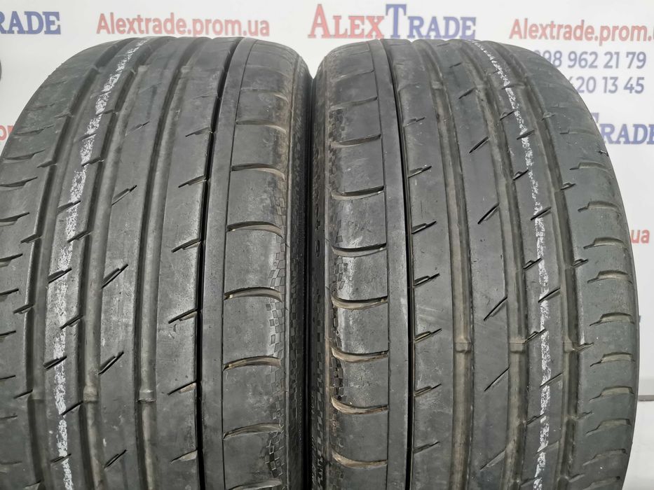2 шт. 235/30 R20 Continental ContiSportContact 3 літні шини бу, протектор 6 мм